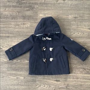 Ben Sherman faux wool coat baby boy